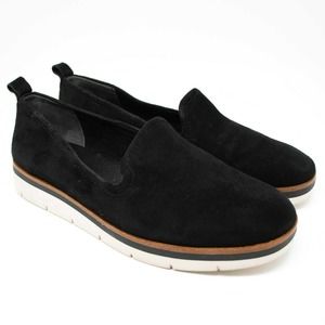 💫Caslon Hadley Black Suede Loafer Shoes Size 7.5